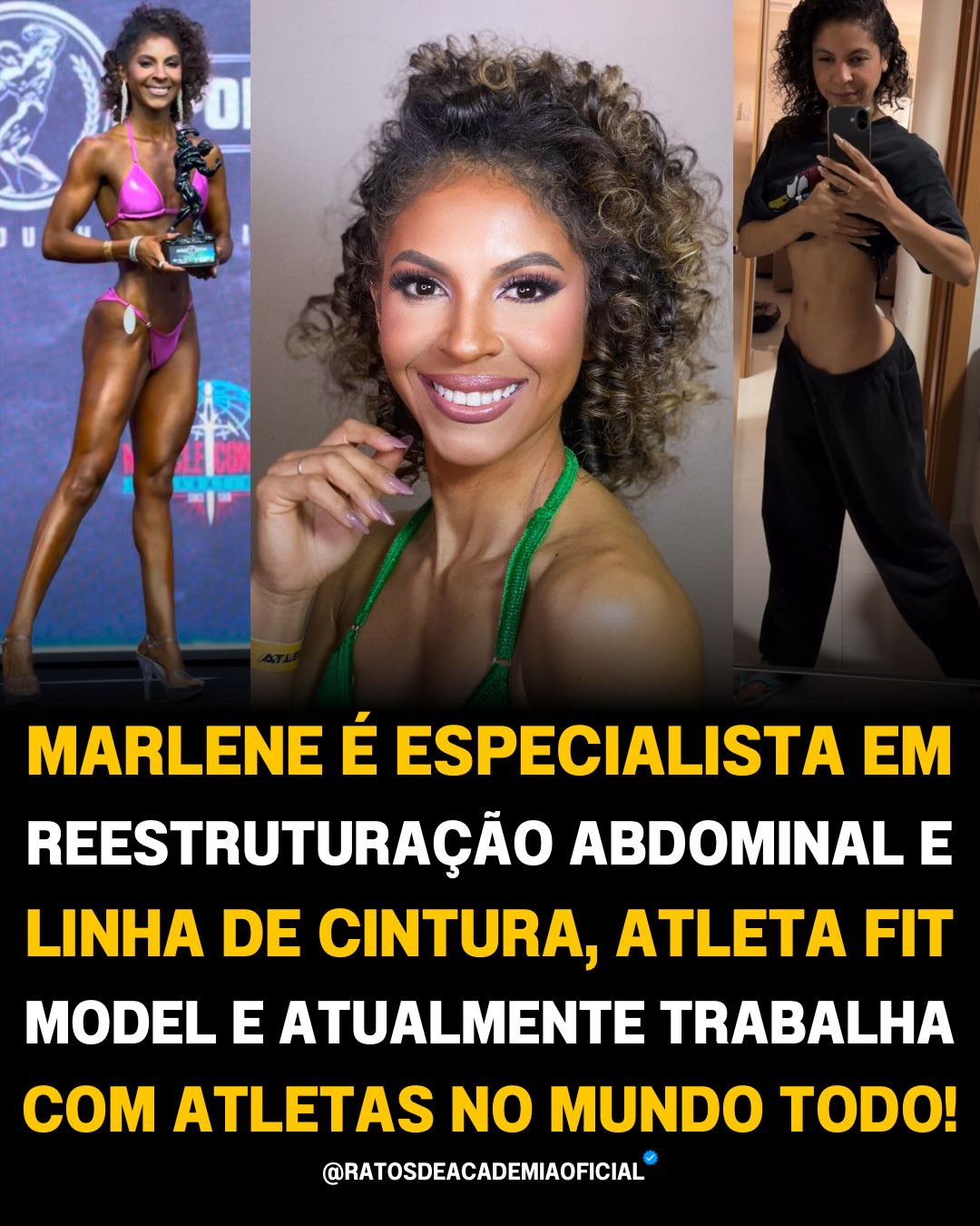 Marlene, especialista em reestruturação abdominal e linha de cintura